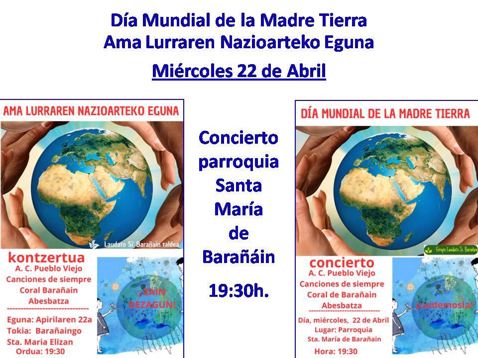Celebración del Día Mundial de la Madre Tierra