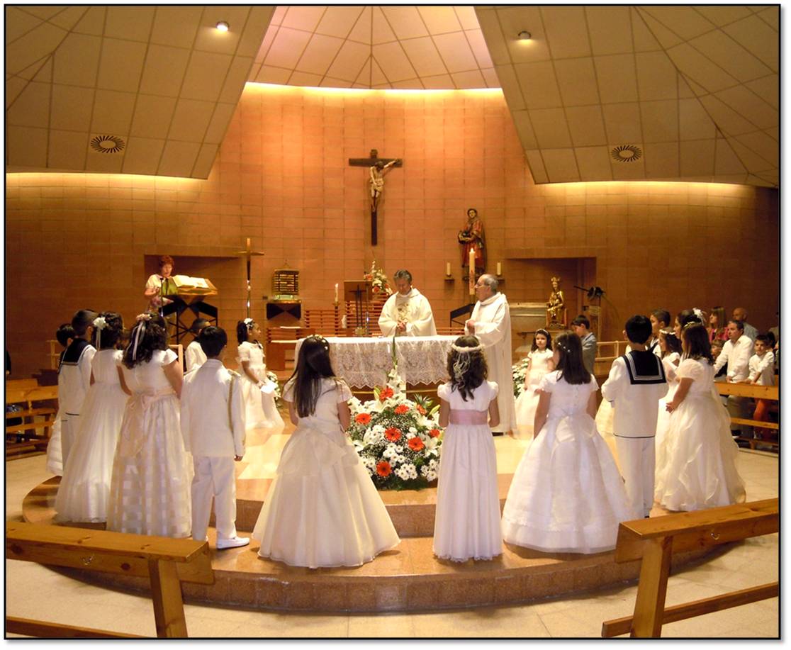 Celebración de las Primeras Comuniones
