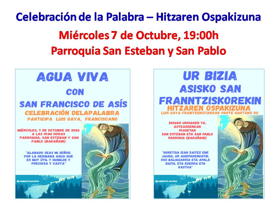 Grupo Laudato Sí - Celebración de la Palabra